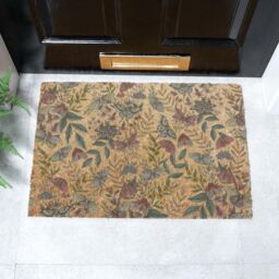 Artsy Mats Midnight Garden x Celia Battaini Doormat (60 x 40cm) in Brown - Size: 40 cm x 60 cm - thumbnail 1