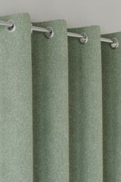 Enhanced Living 100% Blackout Curtains - Thermal/Energy Saving Linen Look Pair with Eyelets For Living Room & Bedrooms - thumbnail 2