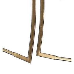 Netlighting Pietra Linear Pendant 2 Arm 6 Light G9 Antique Brass in Bronze - thumbnail 5