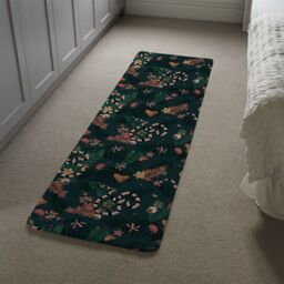 Benjamin Tate Design Beautiful Dark Forest Runner Rug in Natural - Size: 67 cm x 230 cm - thumbnail 4