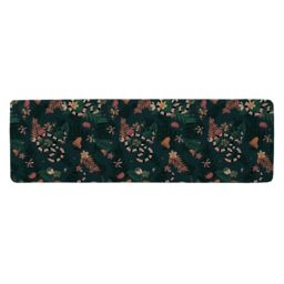 Benjamin Tate Design Beautiful Dark Forest Runner Rug in Natural - Size: 67 cm x 230 cm - thumbnail 1