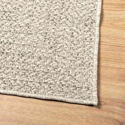 Berkfield Home Rug ZIZUR Cream 60x110 cm Jute Look Indoor & Outdoor - Size: Medium - thumbnail 8