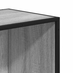 Berkfield Home Bookcase Grey Sonoma 80.5x35x170.5 cm Engineered Wood - thumbnail 7