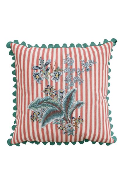 Sanderson 'Rubus' Cotton Cushion in Red - Size: 45 cm x 45 cm - image 1