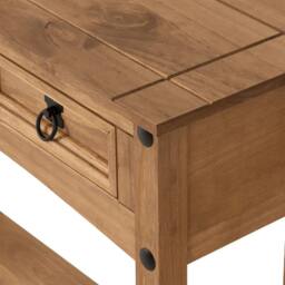 Seconique Corona Essentials 2 Drawer Console Table in Natural - thumbnail 7