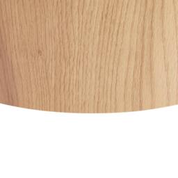 Wyld and Coco Light Brown Round Wood Coffee Table Set of 2 - Small and Medium - thumbnail 8