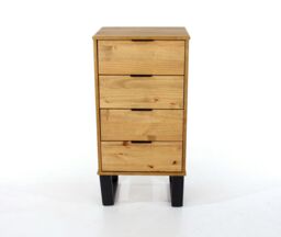 Core Products Texas 4 Drawer Narrow Chest in Light Brown - thumbnail 3