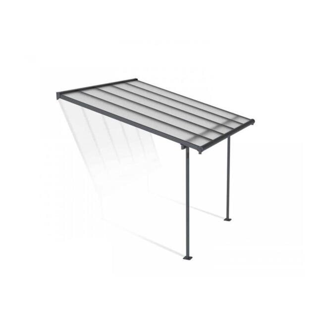 Palram Patio Cover Sierra 3X3.05 Clear - L314 x W299 x H305 - Grey - image 1