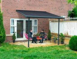 Palram Patio Cover Sierra 3X3.05 Clear - L314 x W299 x H305 - Grey - thumbnail 5