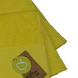 ARTG Print-Me Guest Towel in Bright Yellow - thumbnail 2