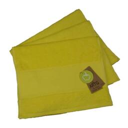 ARTG Print-Me Guest Towel in Bright Yellow - thumbnail 1