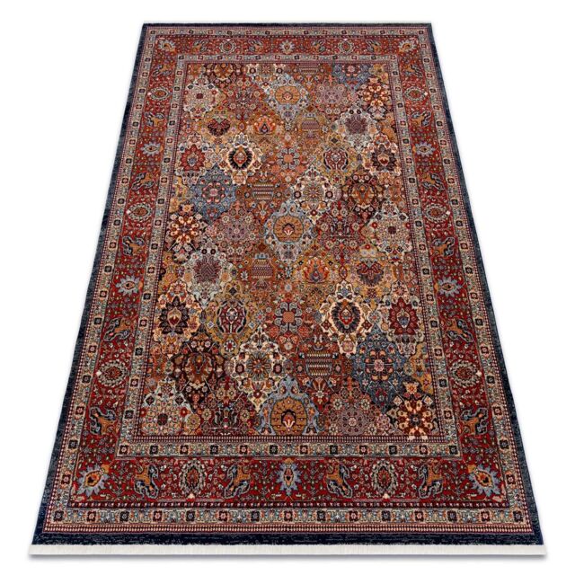 RugsX Wool Keshan Rug in Orange - Size: 200 cm x 290 cm - image 1