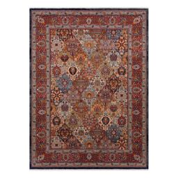 RugsX Wool Keshan Rug in Orange - Size: 200 cm x 290 cm - thumbnail 3