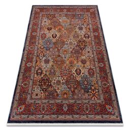 RugsX Wool Keshan Rug in Orange - Size: 200 cm x 290 cm