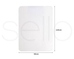 Marlow PVC Chair Mat Office Carpet Floor Protector Non Slip Computer 120X90cm in Clear - Size: 120X90 cm - thumbnail 9