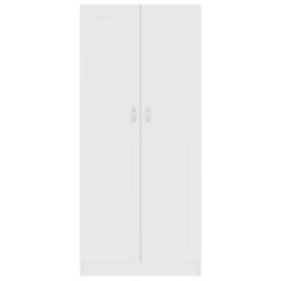 Berkfield Home Book Cabinet White 82.5x30.5x185.5 cm Engineered Wood - thumbnail 6