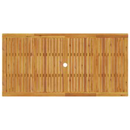 Berkfield Home 9-Piece Garden Dining Set - Made of Solid Acacia Wood - thumbnail 9