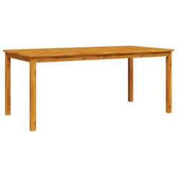 Berkfield Home 9-Piece Garden Dining Set - Made of Solid Acacia Wood - thumbnail 4