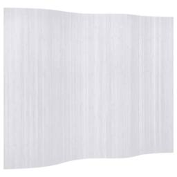 Berkfield Home Room Divider Bamboo White 250x165 cm - thumbnail 2