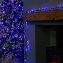 Samuel Alexander 75m 3000 LED TreeBrights Christmas String Lights with Timer in Green - thumbnail 9