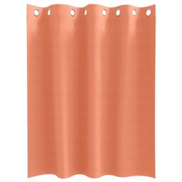 Berkfield Home Curtains with Curtains 2 pcs Terracotta 140 x 140 cm Polyester - thumbnail 3