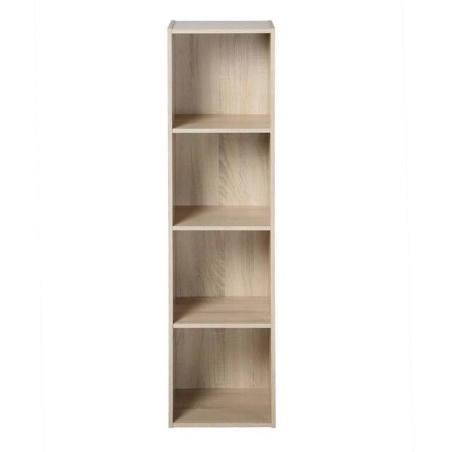 CALICOSY 4-Compartment Storage Shelf - H122 Cm in Natural - image 1