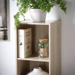 CALICOSY 4-Compartment Storage Shelf - H122 Cm in Natural - thumbnail 4