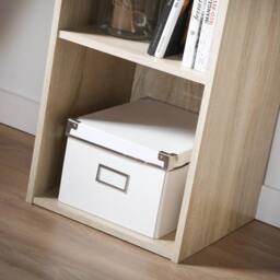 CALICOSY 4-Compartment Storage Shelf - H122 Cm in Natural - thumbnail 5