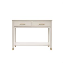 Cabinet Bits Palazzi 2 Drawer Console Table in Off-White - thumbnail 3
