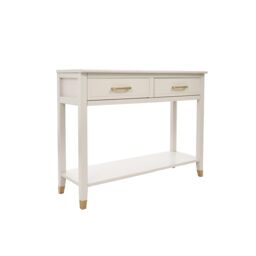 Cabinet Bits Palazzi 2 Drawer Console Table in Off-White - thumbnail 4