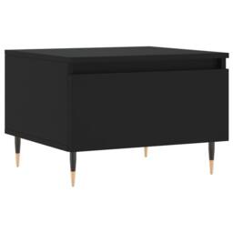 Berkfield Home Modern Coffee Tables 2 pcs Black 50x46x35 cm Engineered Wood - Size: 50 x 46 x 35 cm - thumbnail 5