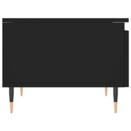 Berkfield Home Modern Coffee Tables 2 pcs Black 50x46x35 cm Engineered Wood - Size: 50 x 46 x 35 cm - thumbnail 8