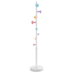 Berkfield Home Coat Stand White 172 cm Powder-coated Iron - thumbnail 2