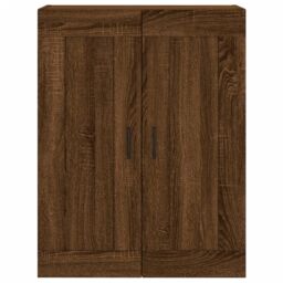 Berkfield Home Wall Mounted Cabinet Brown Oak 69.5x34x90 cm Engineered Wood - thumbnail 6