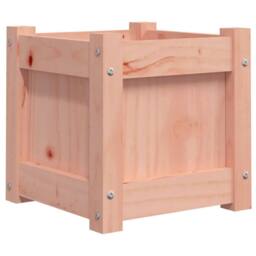 Berkfield Home Garden Planter 31x31x31 cm Solid Wood Douglas in Brown - Size: 31 x 31 x 31 cm - thumbnail 2