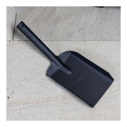 JVL Hudson Large Fireplace Shovel - Black - thumbnail 5