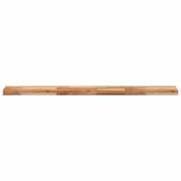 Berkfield Home Table Top 120x20x4 cm Rectangular Solid Wood Acacia in Brown - Size: 120 x 20 x 4 cm - thumbnail 4