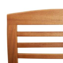 Berkfield Home Beautiful Garden Chairs 2 pcs Solid Acacia Wood in Brown - thumbnail 8