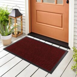 RugsX Antislip Dura Doormat in Red - Size: 66 cm x 185 cm - thumbnail 2