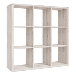 Furniture To Go Mauro 3x3 Storage Unit in Light Oak - thumbnail 1