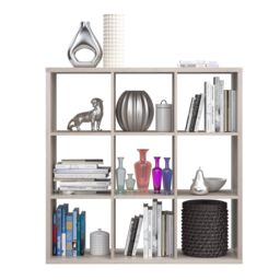 Furniture To Go Mauro 3x3 Storage Unit in Light Oak - thumbnail 4