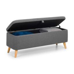 Cheshire Premium Nordica Blanket Box in Grey - thumbnail 3