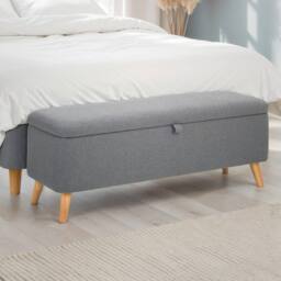 Cheshire Premium Nordica Blanket Box in Grey - thumbnail 4