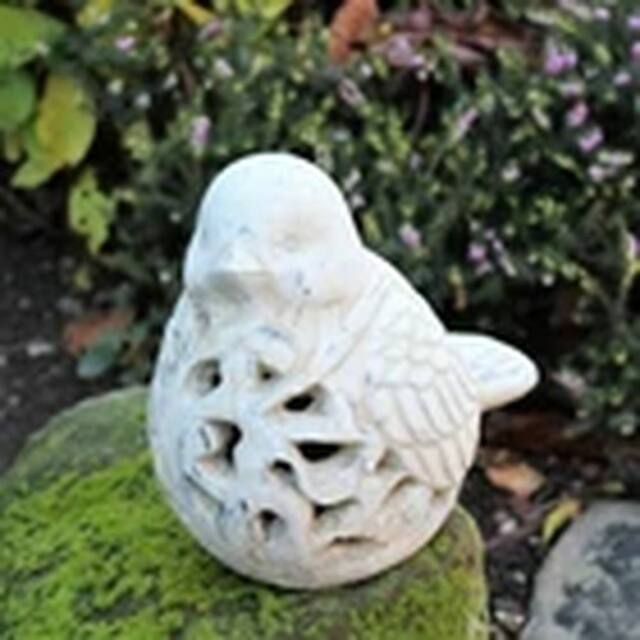 EONLION Garden Ornament Animal Bird Silhouette Decorative in White - image 1