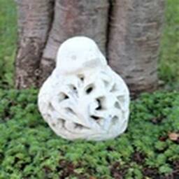 EONLION Garden Ornament Animal Bird Silhouette Decorative in White - thumbnail 2
