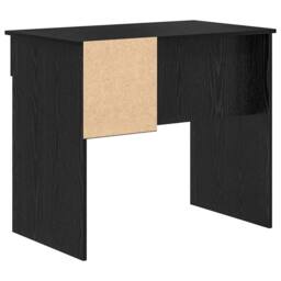 Berkfield Home Desk with Storage Black Oak 90x49.5x75 cm Engineered wood - thumbnail 8