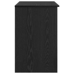 Berkfield Home Desk with Storage Black Oak 90x49.5x75 cm Engineered wood - thumbnail 7