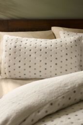 Catherine Lansfield 'Cosy Spot' Fleece Duvet Cover Set Cream - Size: Single - thumbnail 2