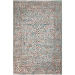 The Rug Shop UK Green Border Traditional Abstract Easy To Clean Area Rug - Size: 135 cm x 200 cm - thumbnail 3