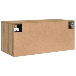 Berkfield Home Wall Cabinet Artisan oak 80 x 36.5 x 35 cm Engineered wood in Brown - thumbnail 8